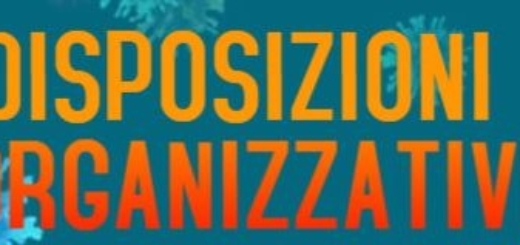 DISPOSIZIONI ORGANIZZATIVE 520x245